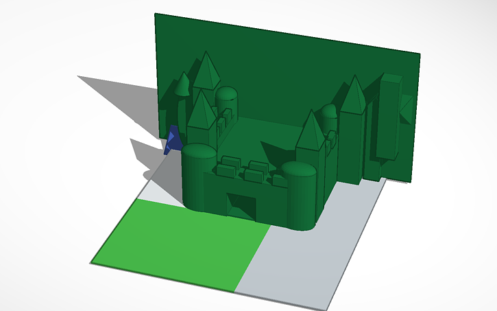 3D design The Hobbit : Erebor - Tinkercad