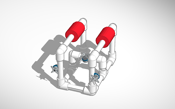 3D design Original ROV - Tinkercad