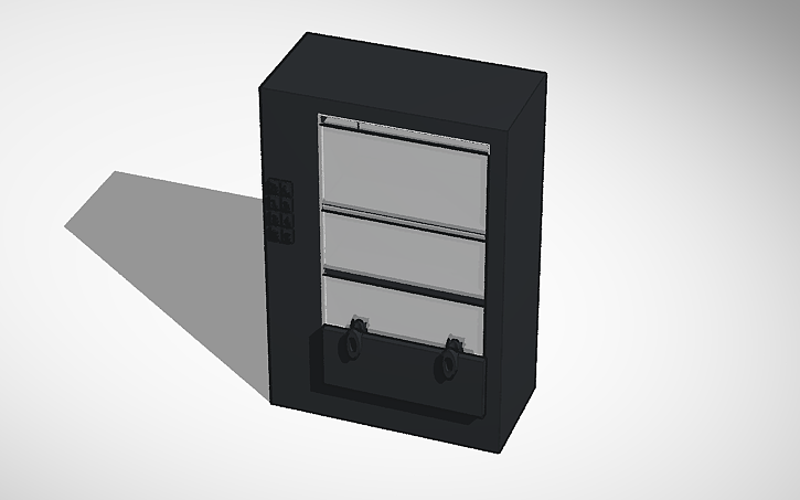3D design Vending machine - Tinkercad