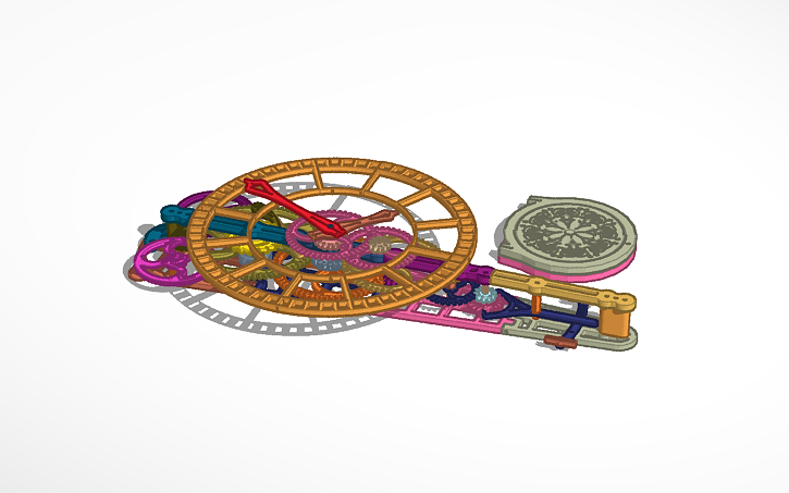 3D design Gary's clock 2003 - Tinkercad
