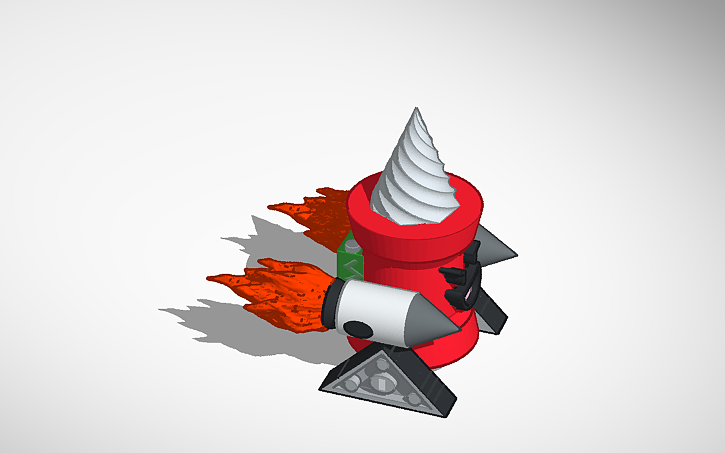 3D design Mech pin bfdi - Tinkercad
