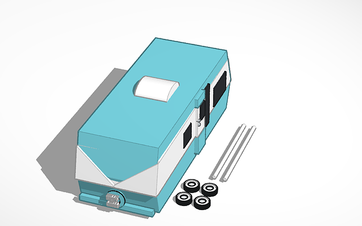 3D design camper - Tinkercad