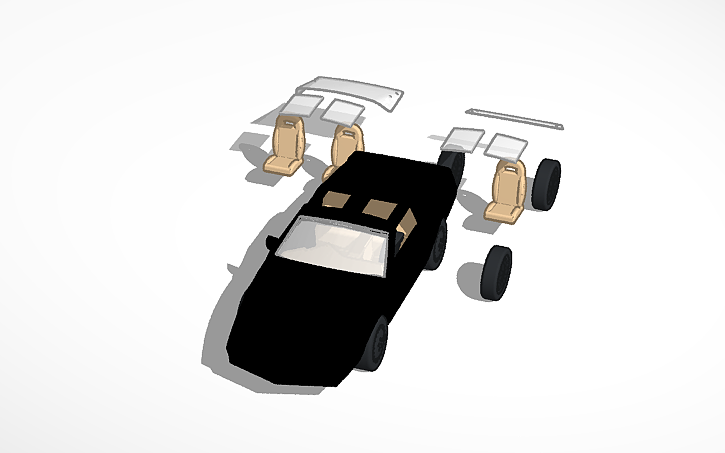 3D design Knight Rider Kitt - Tinkercad