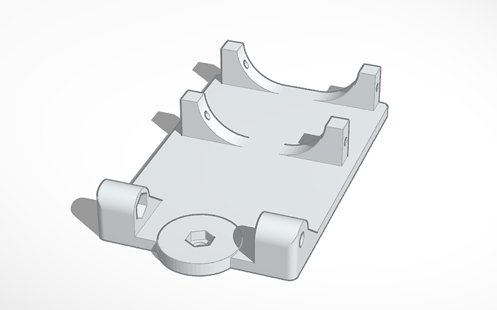 3D design Trinket Rover v1.3 Chassis - Tinkercad