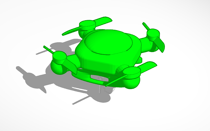 3D design drone - Tinkercad