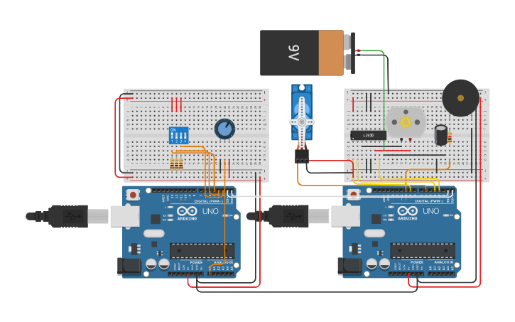 Circuit design Midterm Exam - Tinkercad