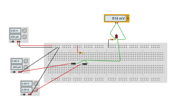 Circuit design Activity 4 lab 2 - Tinkercad