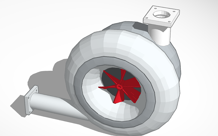 3D design Turbo - Tinkercad