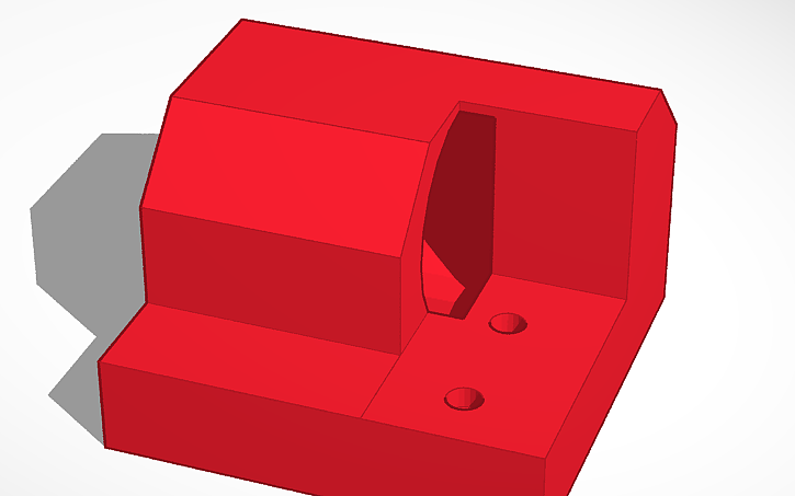 3D design Engine Mount - Tinkercad