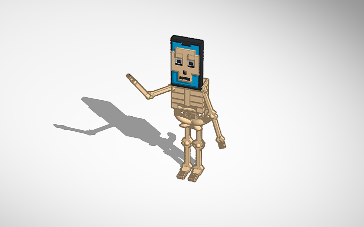 3D design pot hotsot (steal a brainrot) - Tinkercad