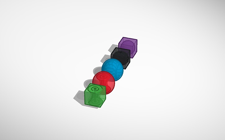 3D design Attempt to make a W axis Example - Tinkercad