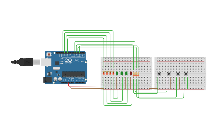 Circuit design Clase 2.1 prender led y pagar con pulsador diferente ...