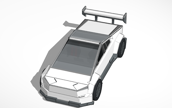 3D design Tesla - Tinkercad