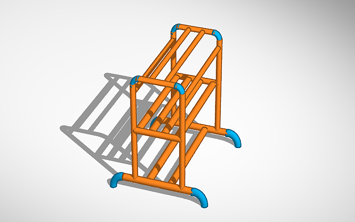 Cloth Drying Rack Cad File 3D design drying rack - Tinkercad