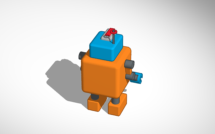 3D design robot - Tinkercad