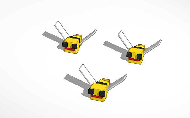 3D design BEES - Tinkercad