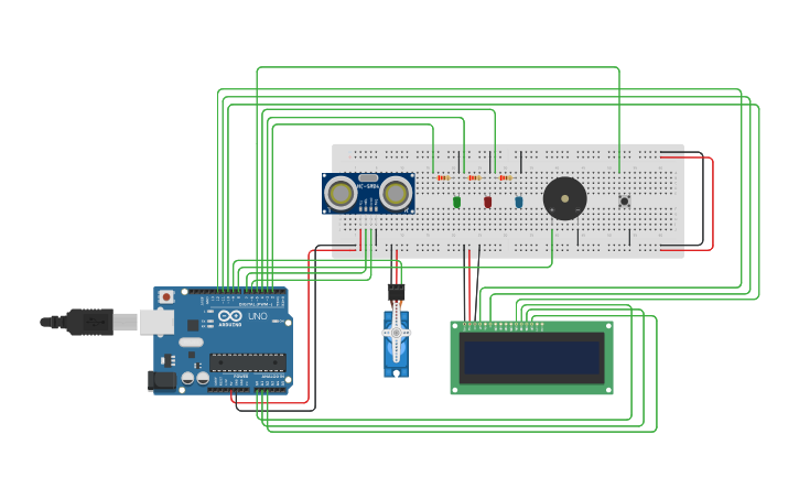 Circuit design Smart_Labeling_System - Tinkercad