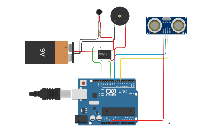 Circuit Design Ultrasonic Sensor Object Detection Tinkercad circuit-design-ultrasonic-sensor-object-detection-tinkercad