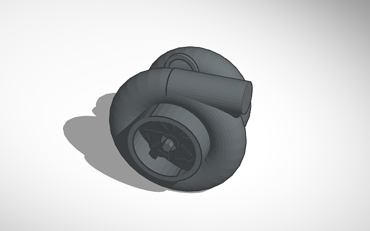 3D design turbo - Tinkercad