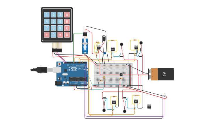 Circuit design Copy of MED Control - Tinkercad