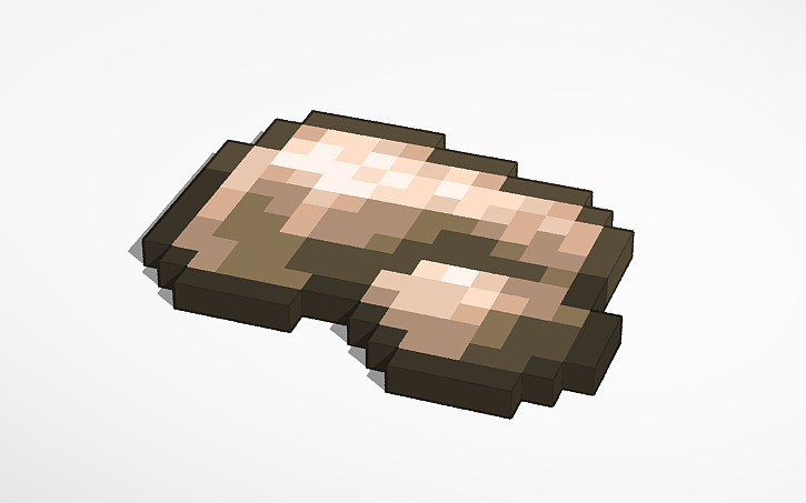 Minecraft Iron Comb 3D design Raw Iron Minecraft Minecraft Minecraft Minecraft Minecraft ...