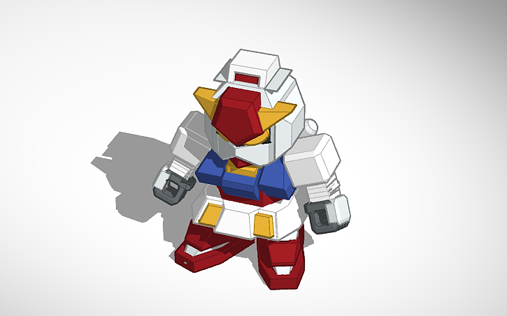 3D design cool robot - Tinkercad
