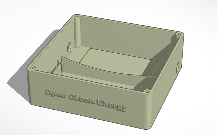 3D design Router UPS v2 - Base - Tinkercad