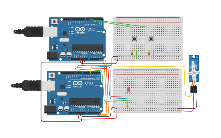 Circuit design Assignment 10 Level 4TH - Tinkercad