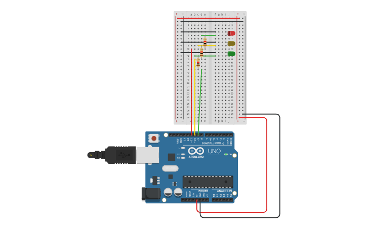 Circuit design ENGG 122 FSM STraf - Tinkercad
