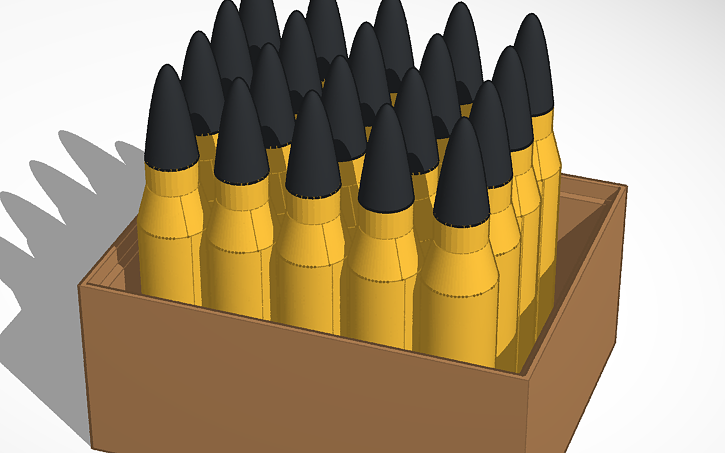 3D design box o shells - Tinkercad