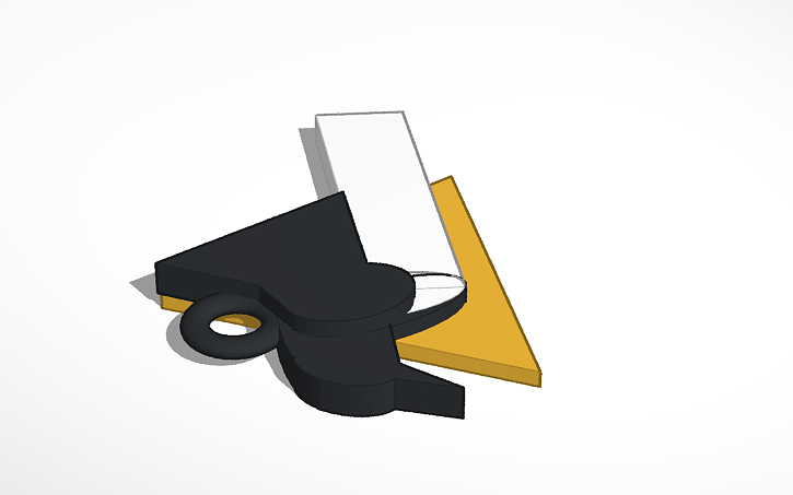3D design Classic Pens Keychain - Tinkercad