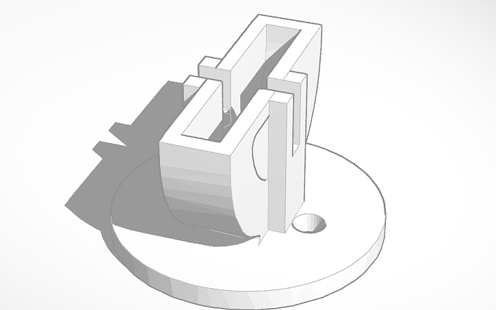 3D design 5_LED Stand 2032 - Tinkercad