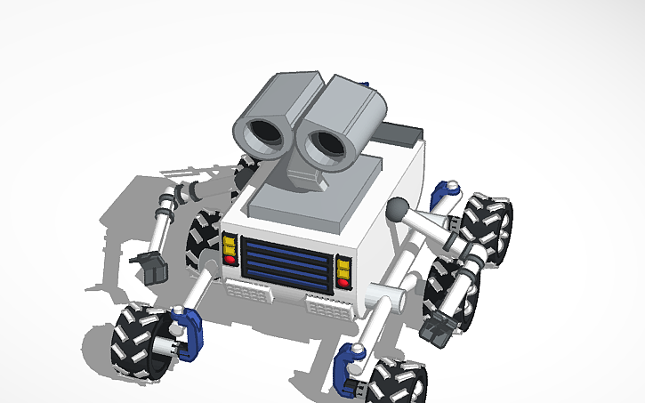 3D design Rover - Tinkercad