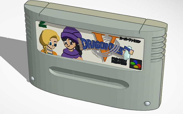 3D design DRAGON QUEST V: TENKUU NO HANAYOME - Tinkercad