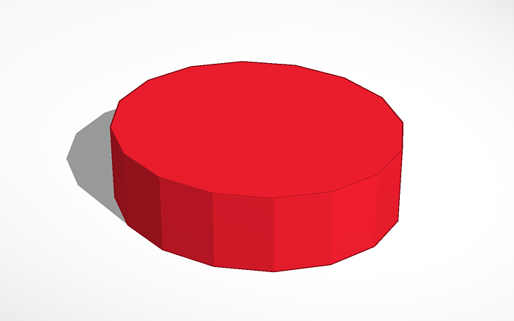 3D design Copy of do not press the big red button! - Tinkercad