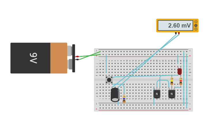 Circuit design Timer - Tinkercad