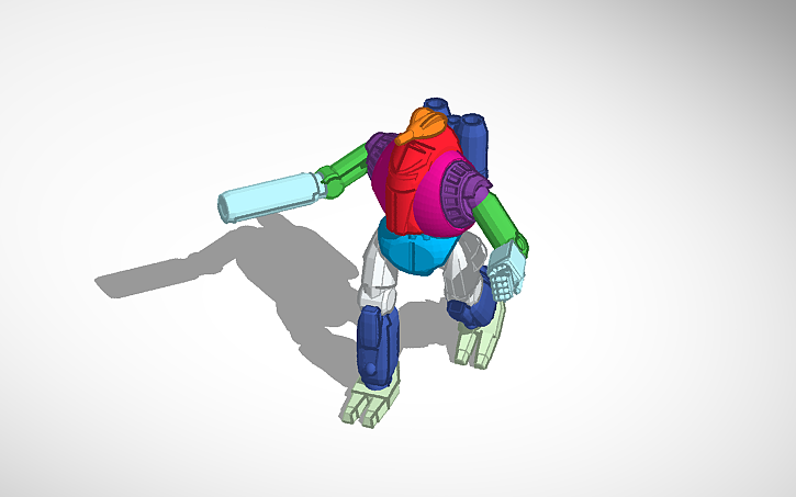 3D design Spector Battlemech Battletech - Tinkercad