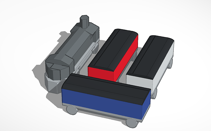 3D design train - Tinkercad