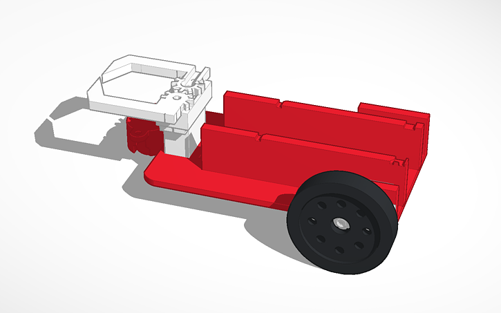 3D design arduino car - Tinkercad