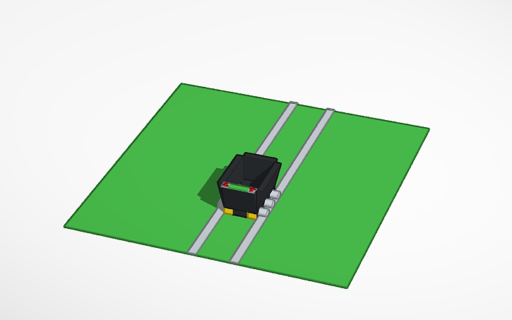 3D design Roblox cart ride - Tinkercad