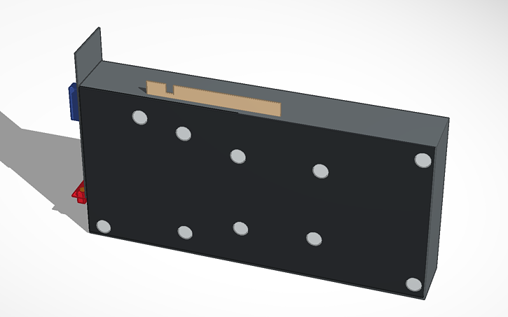 3D design GPU - Tinkercad