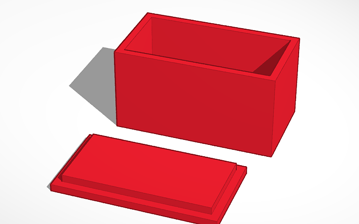 3D design Small box - Tinkercad