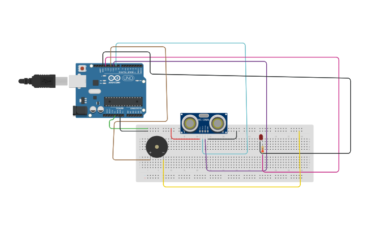 Contactless Distance Measurement System Circuit design Smart Doorbell (Contactless + Distance Measurement ...