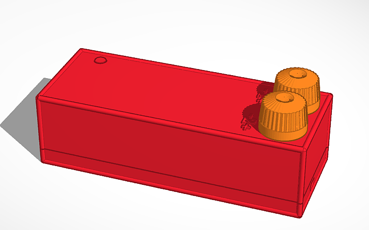 3D design Arduino Uno l298n Dual LED Light Controller Box - Tinkercad