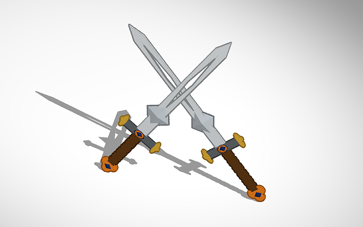 3D design Swords - Tinkercad