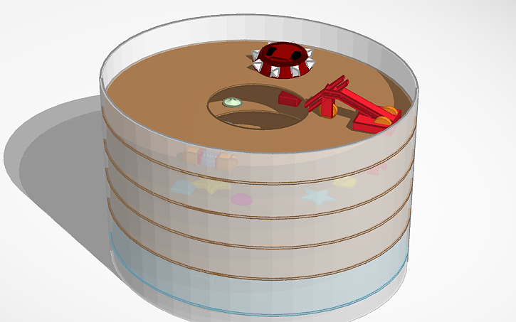 3D design Copy of Copy of ULTIMATE BATTLEBOT FIGHT! (Round two ...