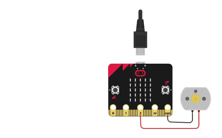 Circuit design Speed desision - Tinkercad