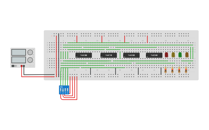 Circuit design LAB 9 - Tinkercad
