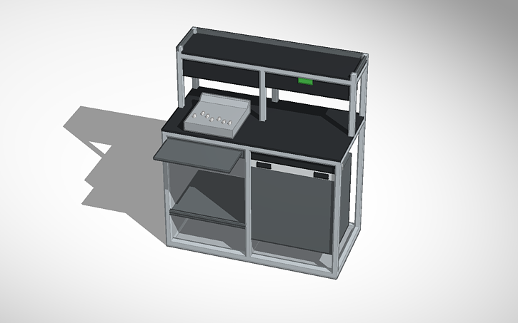 3D design Cart - Tinkercad