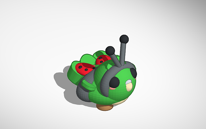3D design bug cosplay - Tinkercad